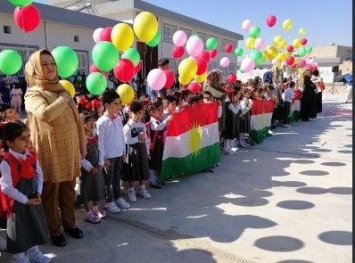 دوام  مدارس التعليم باللغة الكوردية في كركوك بأول يوم دراسي من العام الجديد